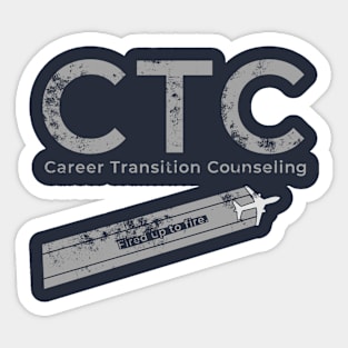 CTC tee - Up In The Air Sticker